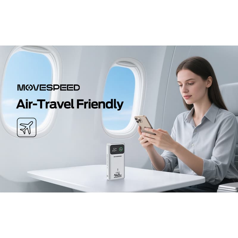 MoveSpeed 145W 25000mAh Power Bank for Laptops thumbnail 7