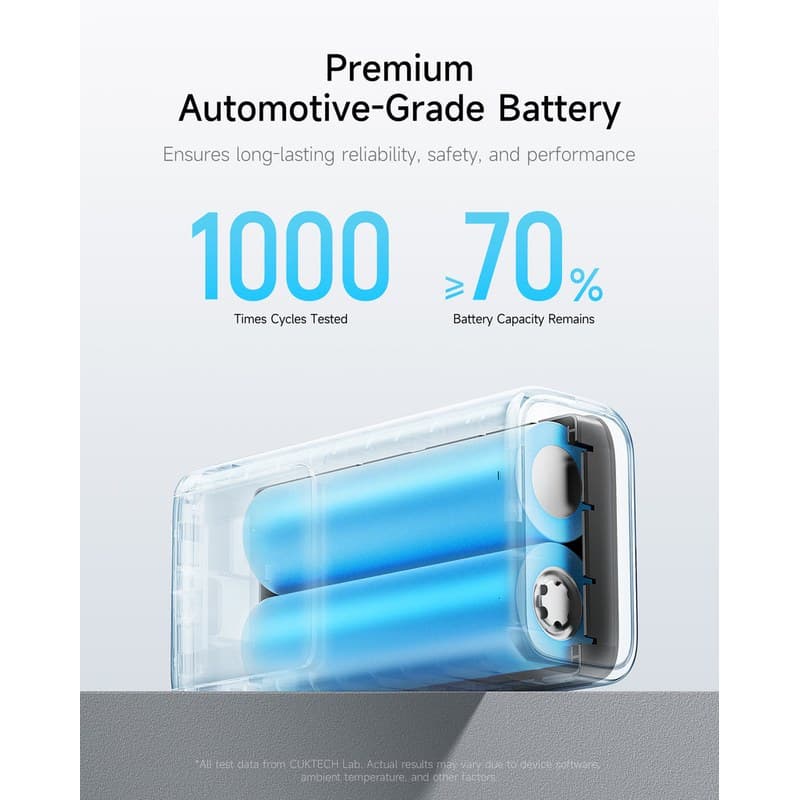 CUKTECH 10 Mini 10000mAh 55W Pocket Power Bank thumbnail 8